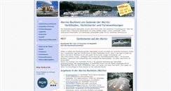 Desktop Screenshot of marina-buchholz.de